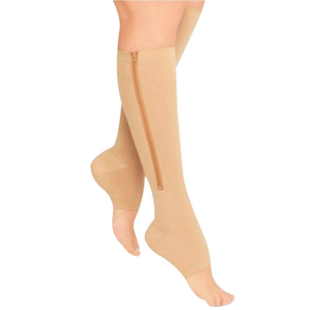 Zipper Compression knee-Highs