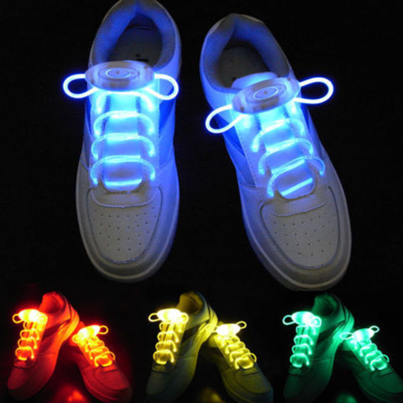 LED Light Up Shoelaces with Multicolor Flashing